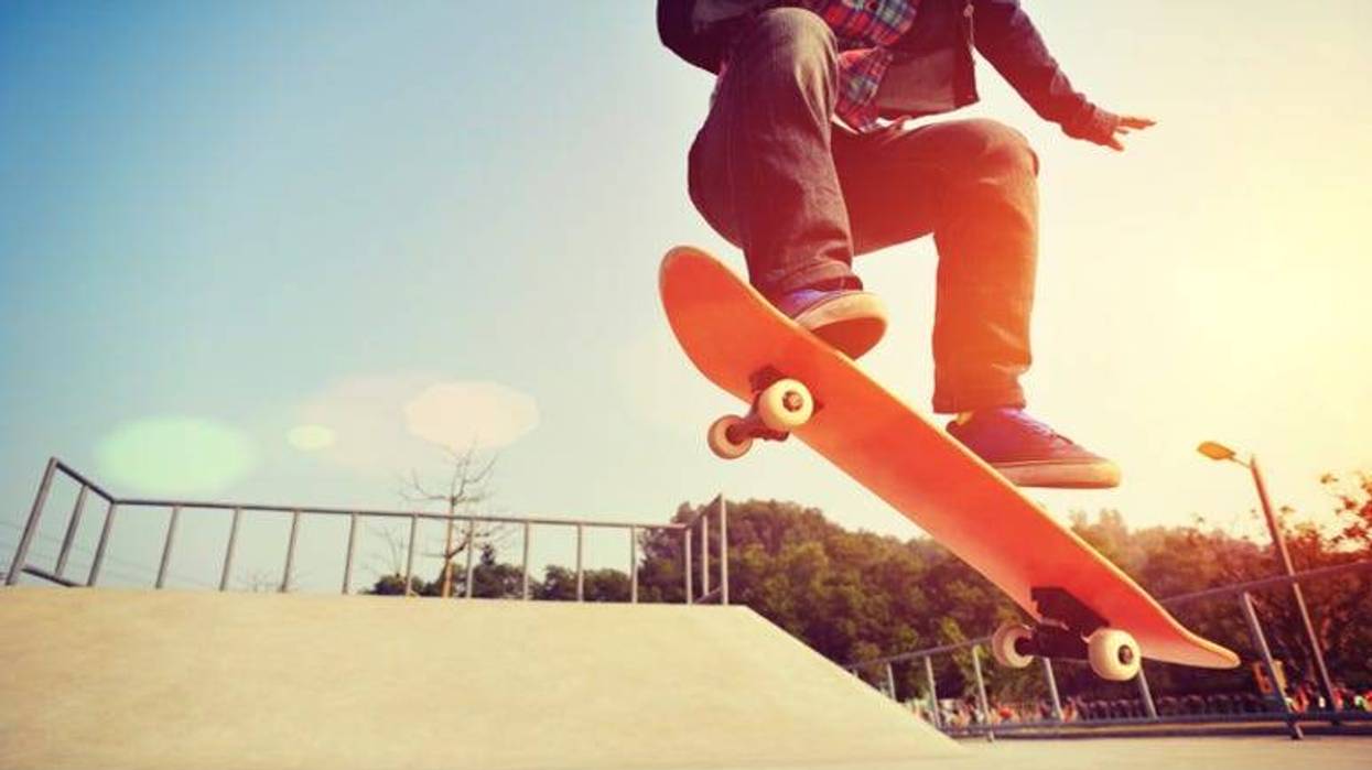 Skateboarding