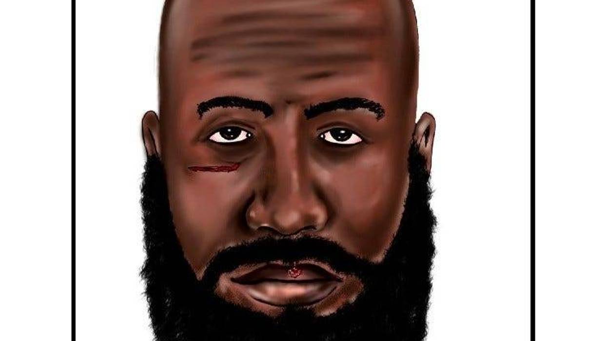 Sketch of murder suspect