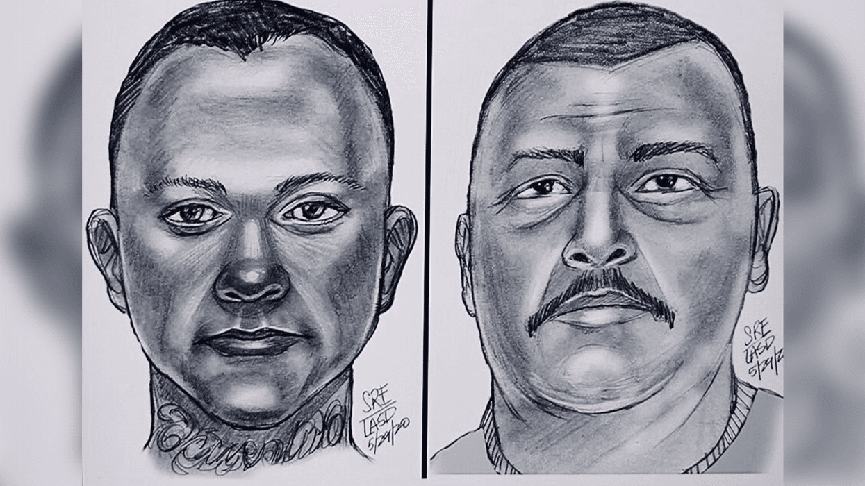 Sketches of suspects in East LA
