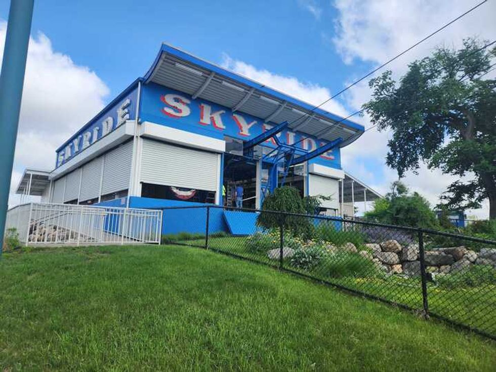 Skyride main starting point