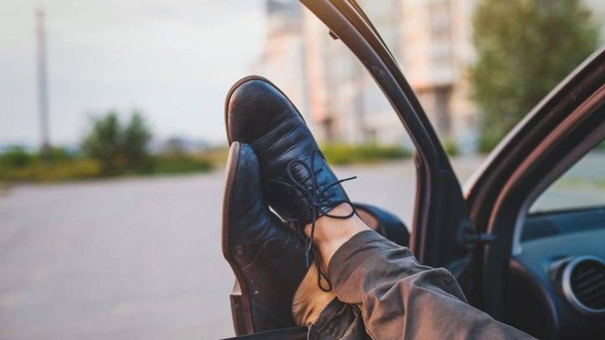 Sleeping in car