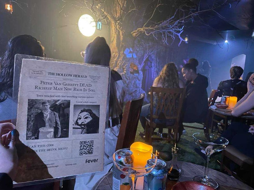 Sleepy Hollow: An Immersive Cocktail Experience welcomes guests deep into the western woods, bringing them back to the year 1799 in the town of Sleepy Hollow, home to a tavern overflowing with cocktails, music, and many, many surprises. Just be careful not to lose your head!