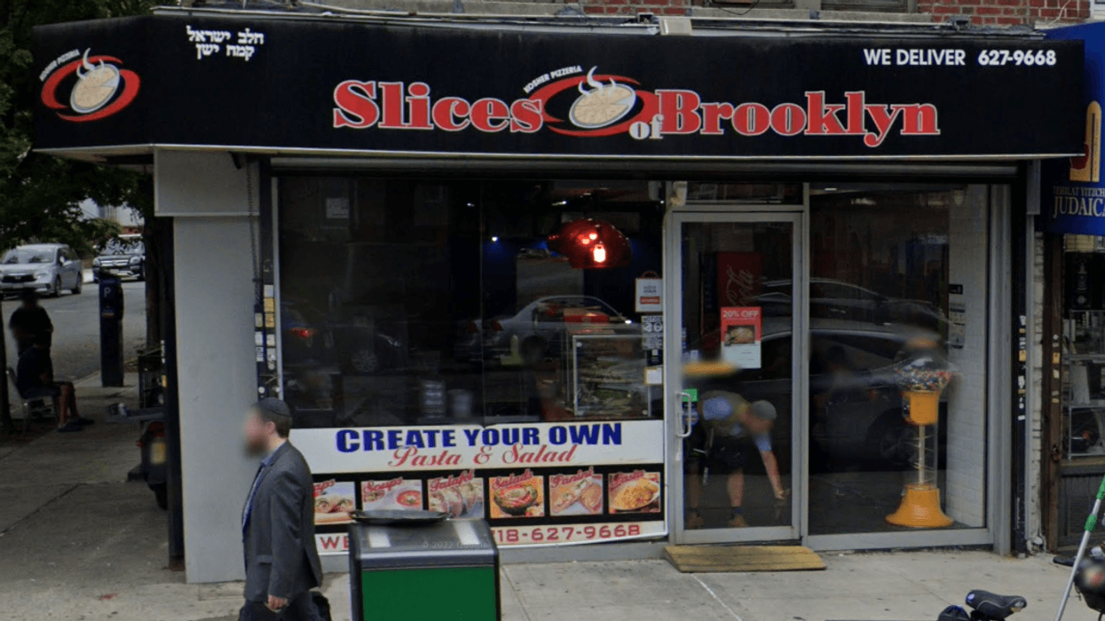 Slices of Brooklyn in Midwood is one of nearly 20 pizzerias across the U.S. taking part in "Slice Out Terror."