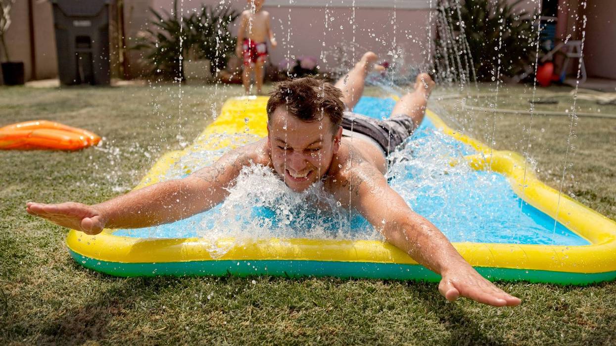 Slip 'N Slide sales DOUBLED