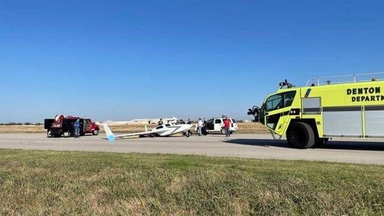 Small plane crashes at Denton Airport in second alert of the day