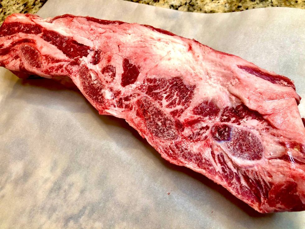 Smoked Beef Short Ribs with a Sweet and Sour Citrus Glaze