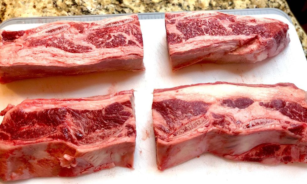 Smoked Beef Short Ribs with a Sweet and Sour Citrus Glaze