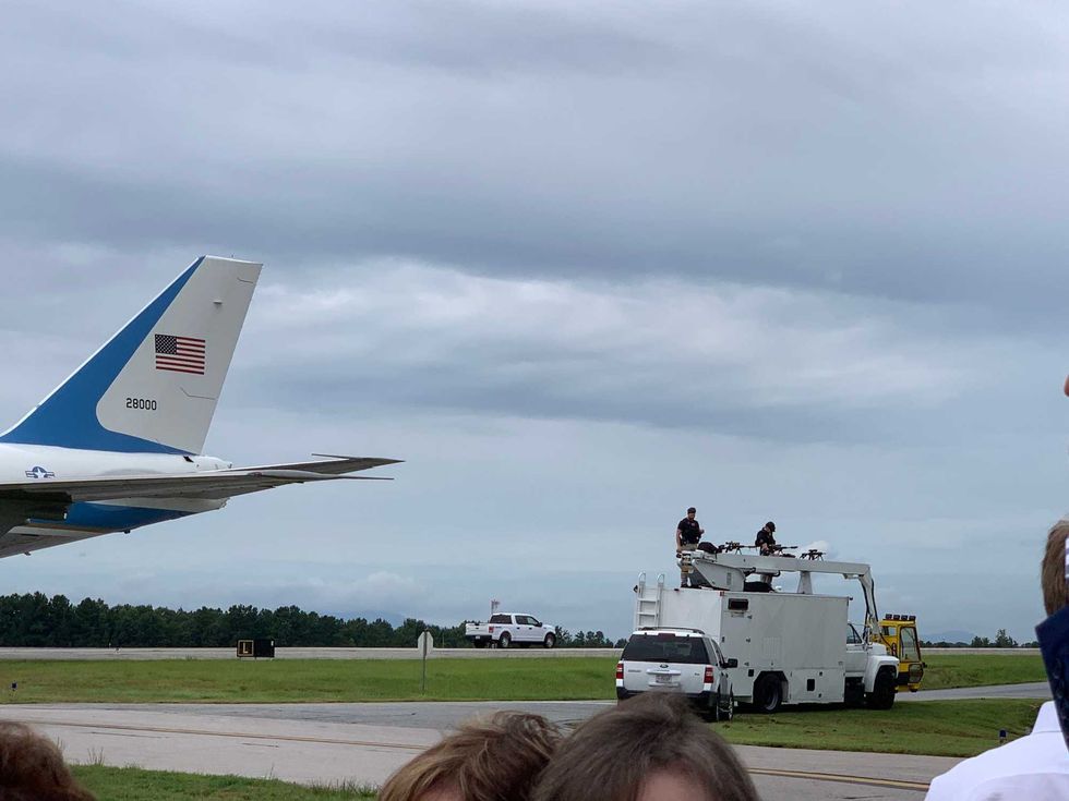 Snipers at GSP for Trump's Visit - Steve Sinicropi