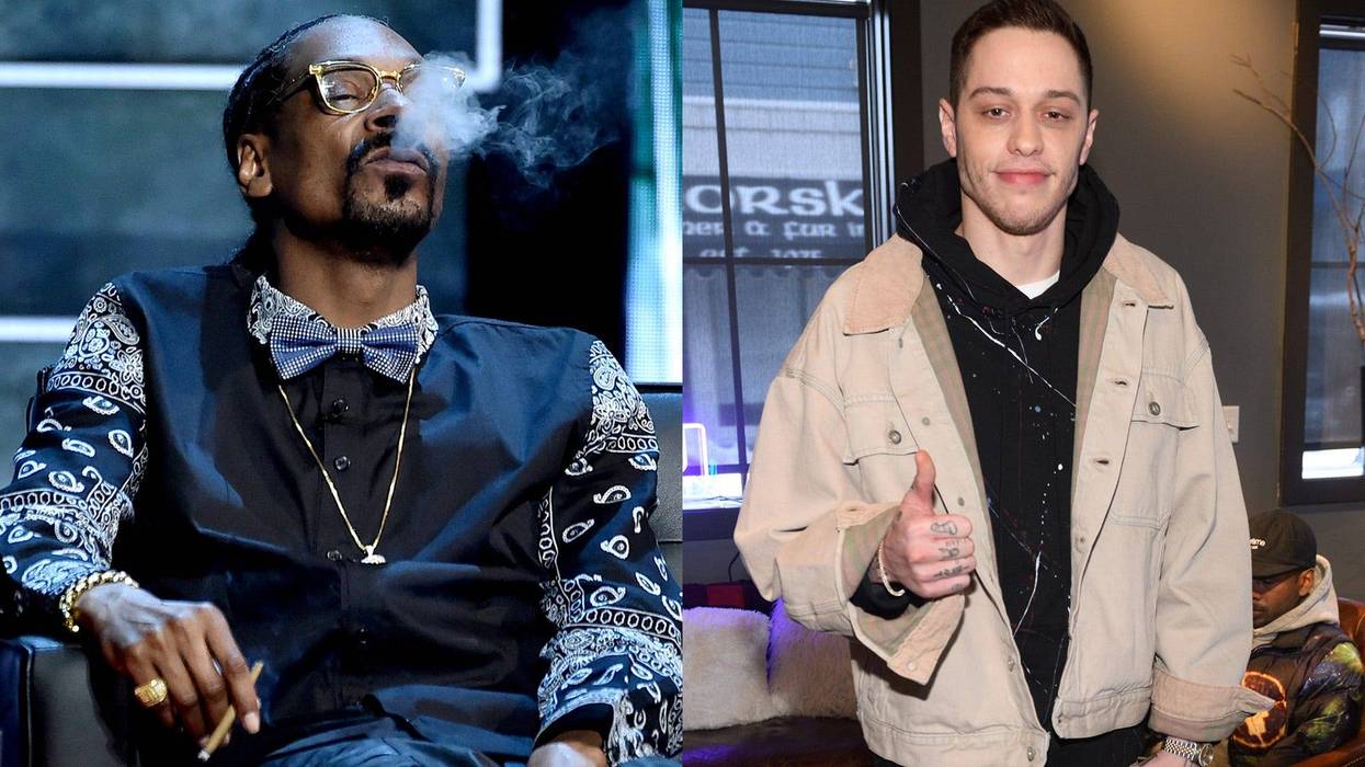 Snoop Dogg and Pete Davidson