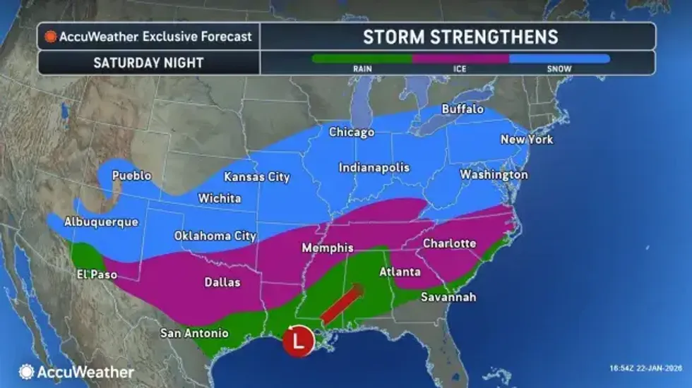 snow map