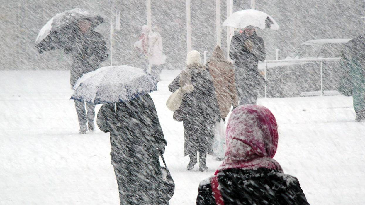 snow storm