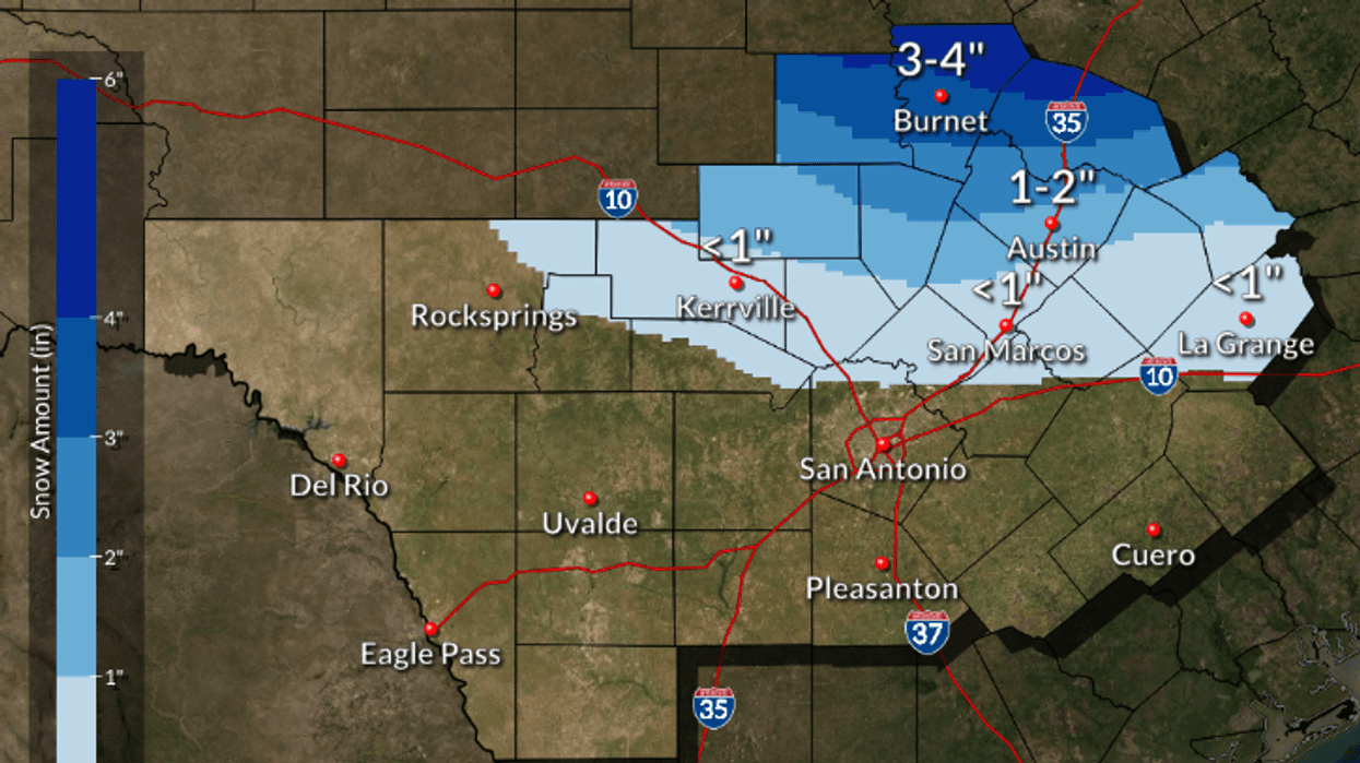 Snowfall accumulation