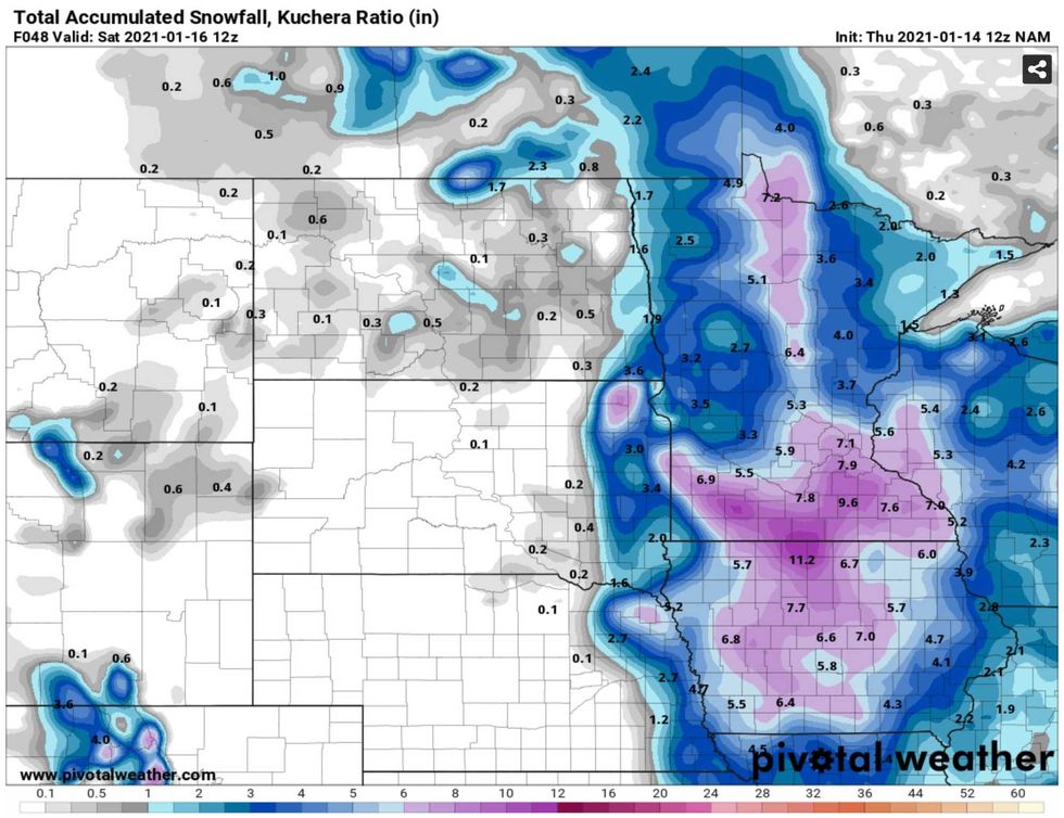 Snowfall guidance