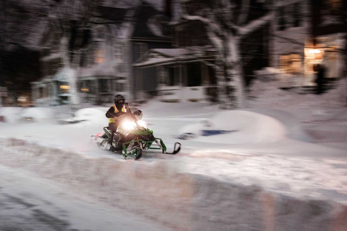 Snowmobilers in WNY helped rescue those in need during the Christmas blizzard this weekend. As city and county leaders defend their stances on snowmobile policy, one snowmobile group leader says he's been trying to get a plan in place for some time.