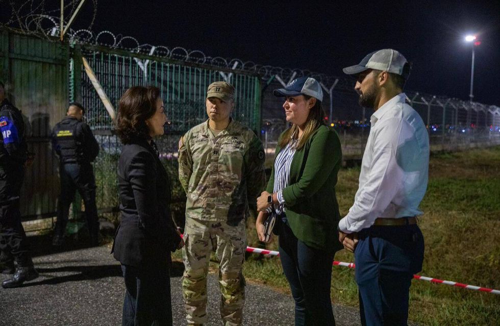 SoA personnel w/ US Ambassador Yuri Kim, waiting to greet a plane carrying 95 of our 121 Afghans here to Albania