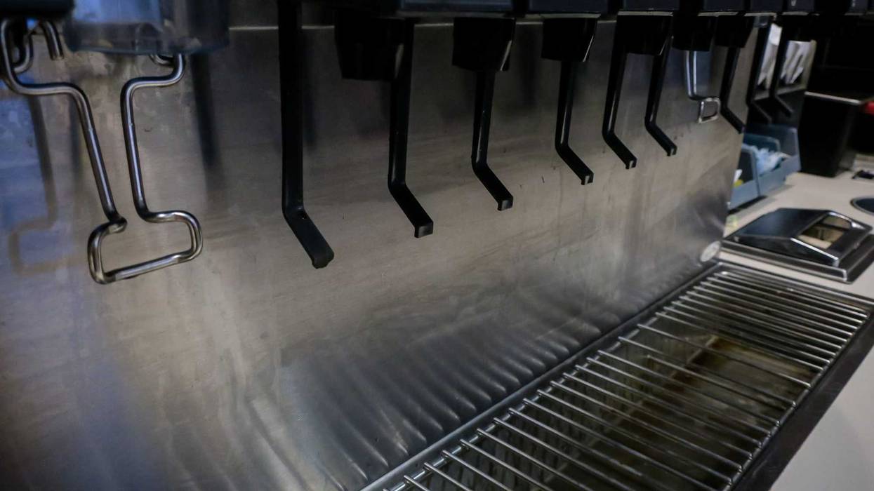 Soda fountain switches.