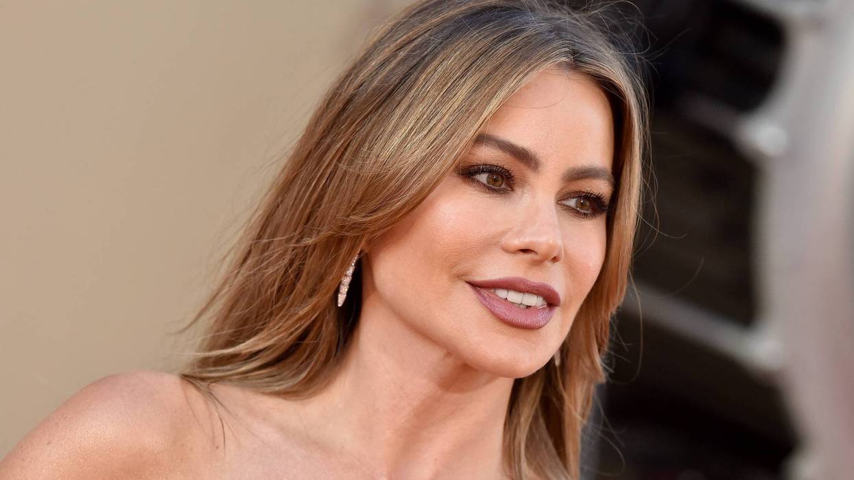 sofia vergara at once upon a time in hollywood premiere