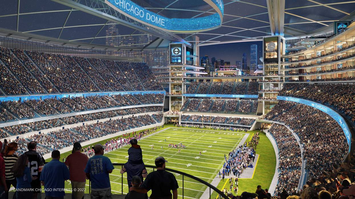 Soldier Field rendering