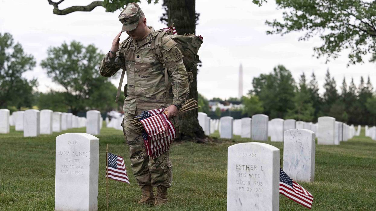 For Old Guard soldiers, 'Flags In' is a personal mission