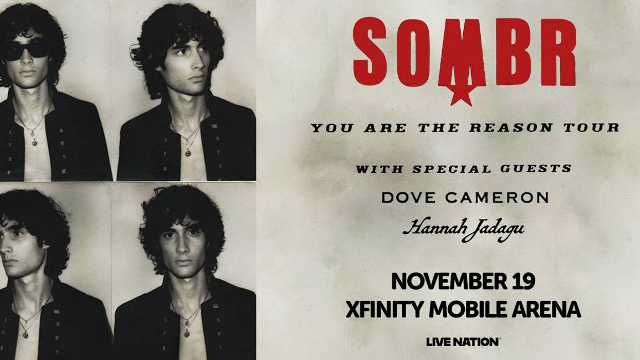 Sombr's "You Are The Reason" Tour Hits Xfinity Arena!