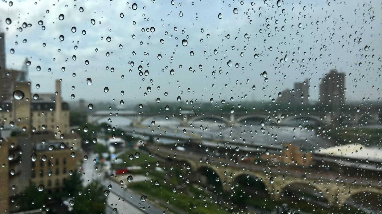 Some much needed rain is forecast - but it'll be a cold and wet couple of days.