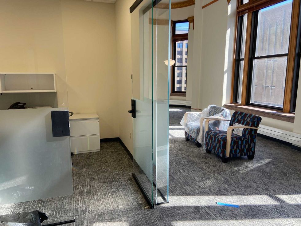 Some of the new office spaces that will make up Mayor Jacob Frey