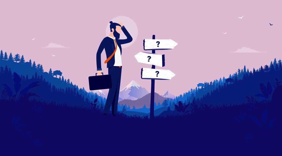 Someone trying to decide on their career.