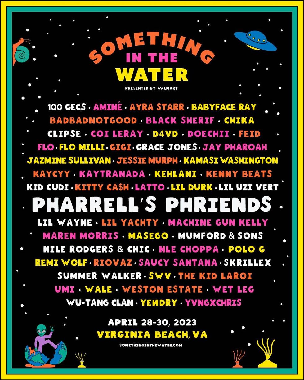 Something In The Water lineup