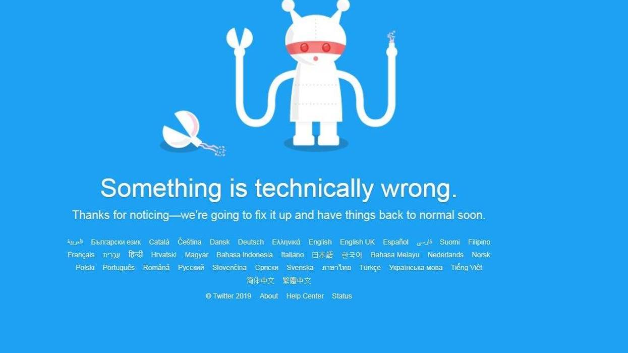 something is wrong