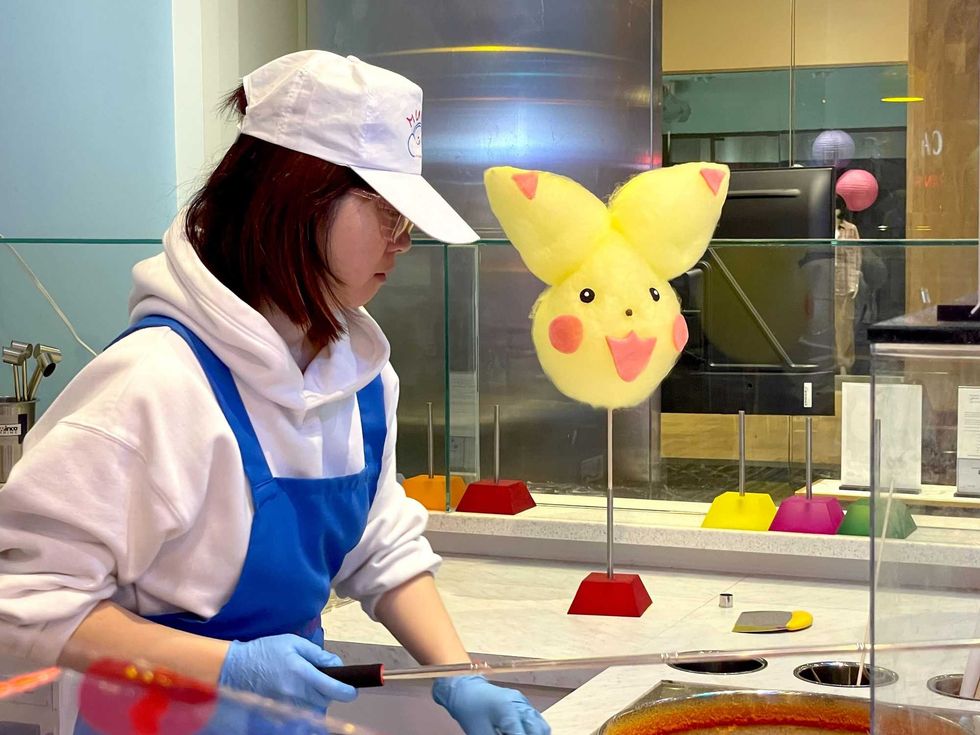 Song is the self-taught artist behind all the cotton candy characters.