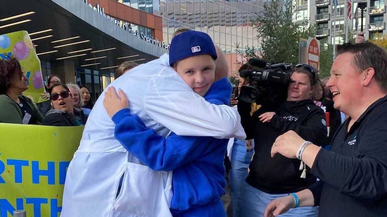 Sophia Forchas was shot in the head on August 27 in the mass shooting at Annunciation Catholic Church and School in Minneapolis and Thursday, returned home after a long battle.