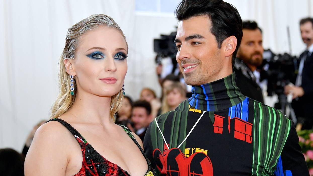 Sophie Turner and Joe Jonas attend The 2019 Met Gala