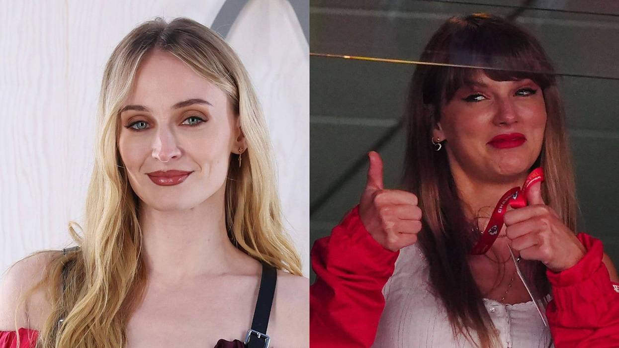 Sophie Turner and Taylor Swift
