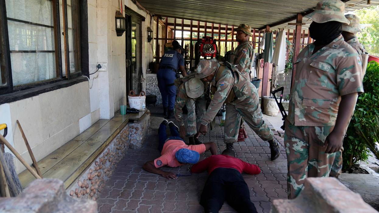 South Africa Army Deployed