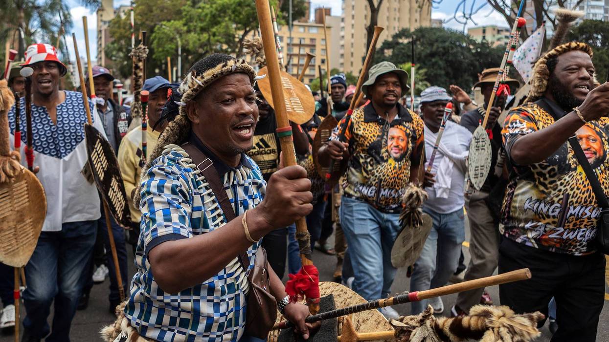 South Africa Immigration March