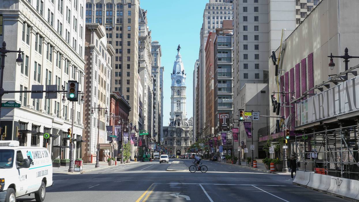 South Broad Street and City Hall