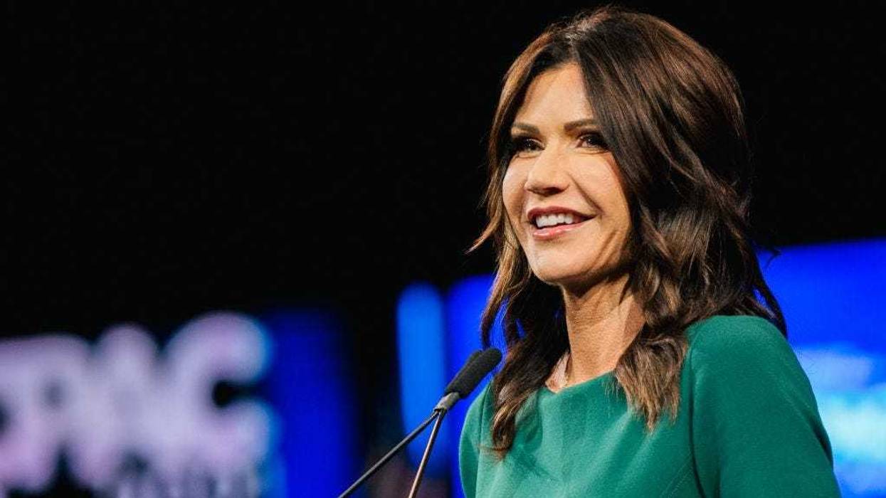 South Dakota Gov. Kristi Noem speaks during the Conservative Political Action Conference CPAC held at the Hilton Anatole on July 11, 2021 in Dallas, Texas.