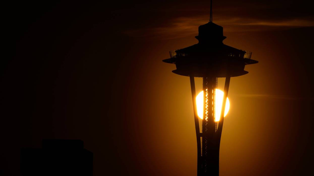 Space Needle Base Jump