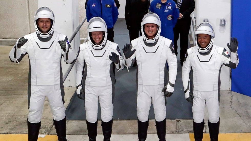 SpaceX launches 3rd crew with recycled rocket and capsule