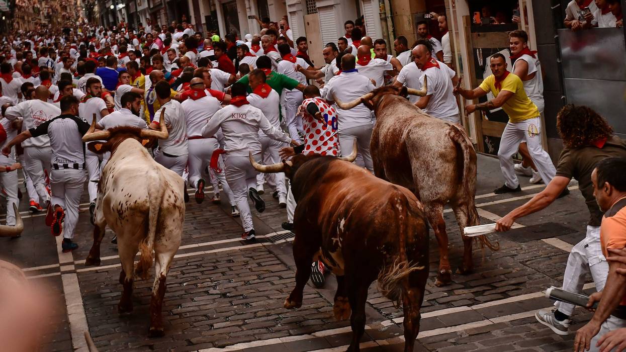 Spain Running of the Bulls
