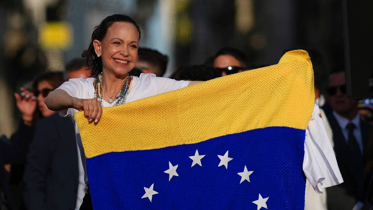 Spain Venezuela Machado