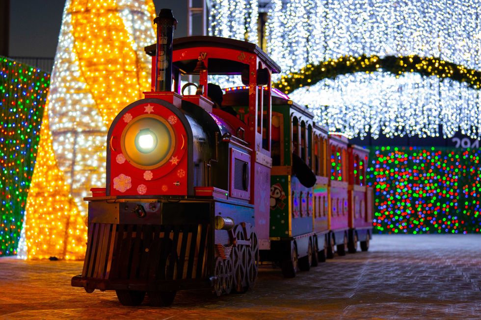 Sparkle Light Festival train