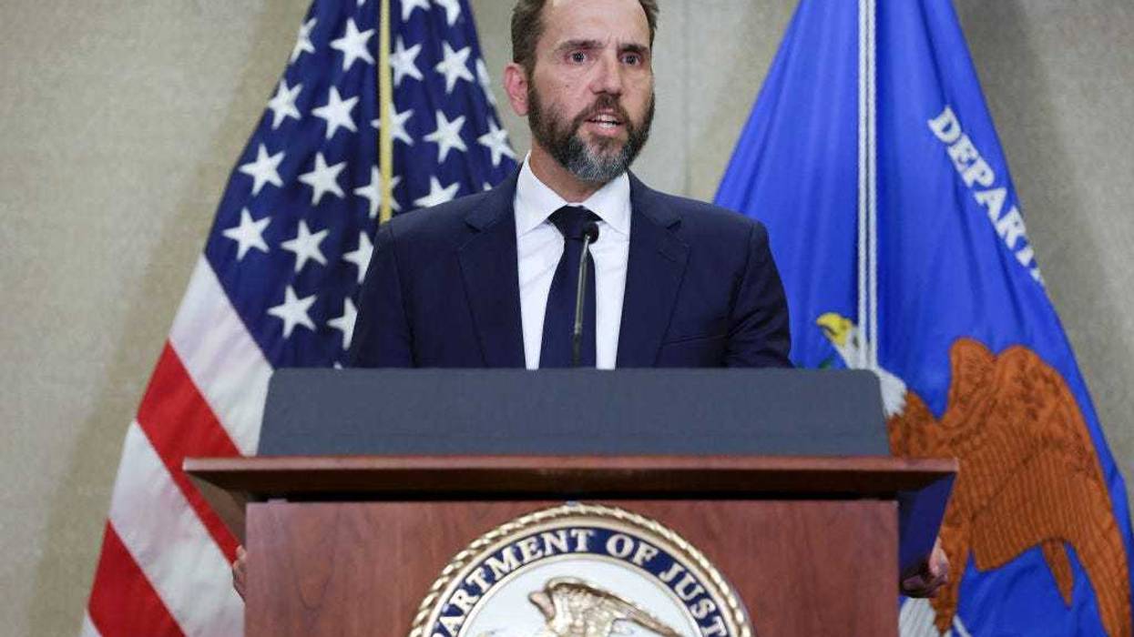 Special Counsel Jack Smith delivers remarks on a recently unsealed indictment including four felony counts against former U.S. President Donald Trump at the Justice Department on August 1, 2023 in Washington, DC. Trump was indicted on four felony counts for his alleged efforts to overturn the 2020 election.