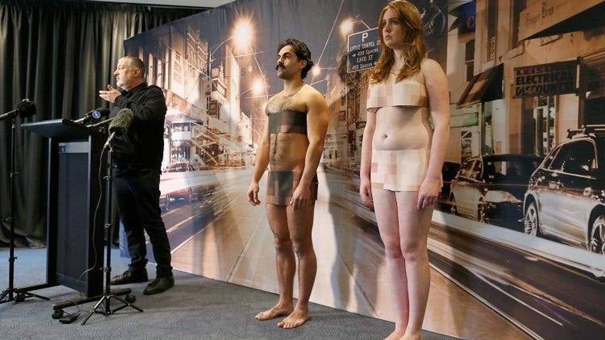 Spencer Tunick discusses plans for his upcoming nude installation on July 5, 2018 in Melbourne, Australia. Tunick will create one of his famous nude installations on Monday 9 July as part of Chapel Street's PROVOCARE Festival of the Arts 2018 (Photo by Da
