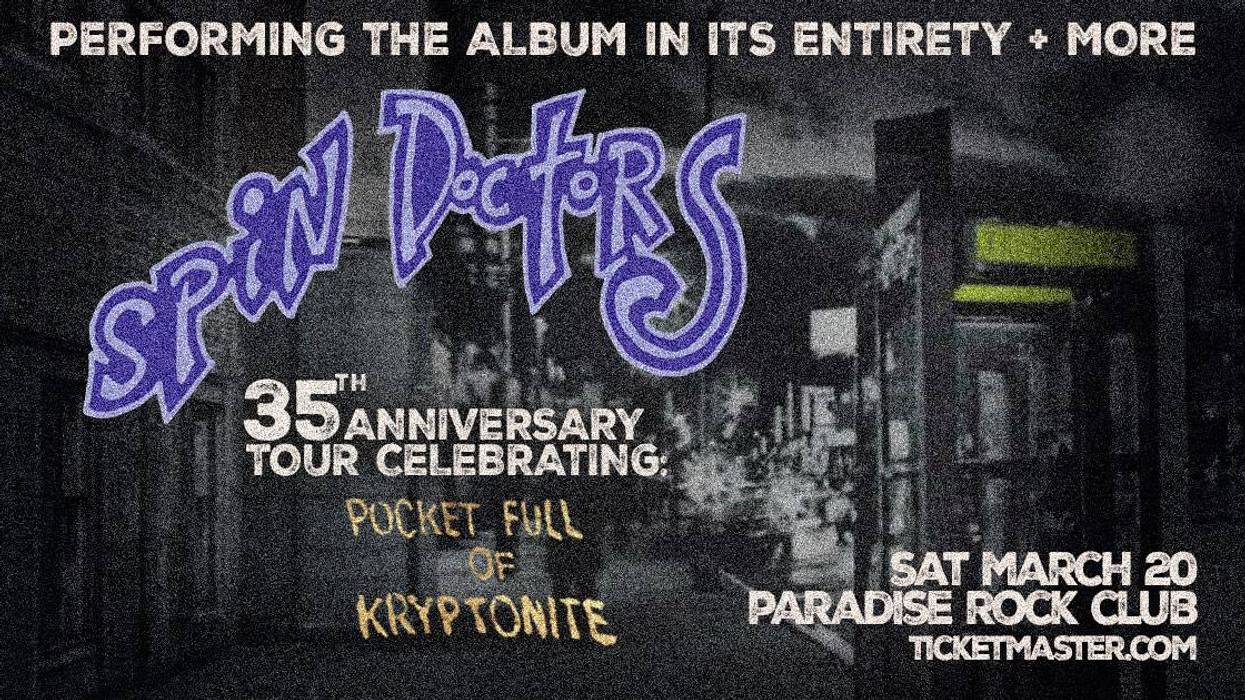 Spin Doctors Ticket Sweepstakes