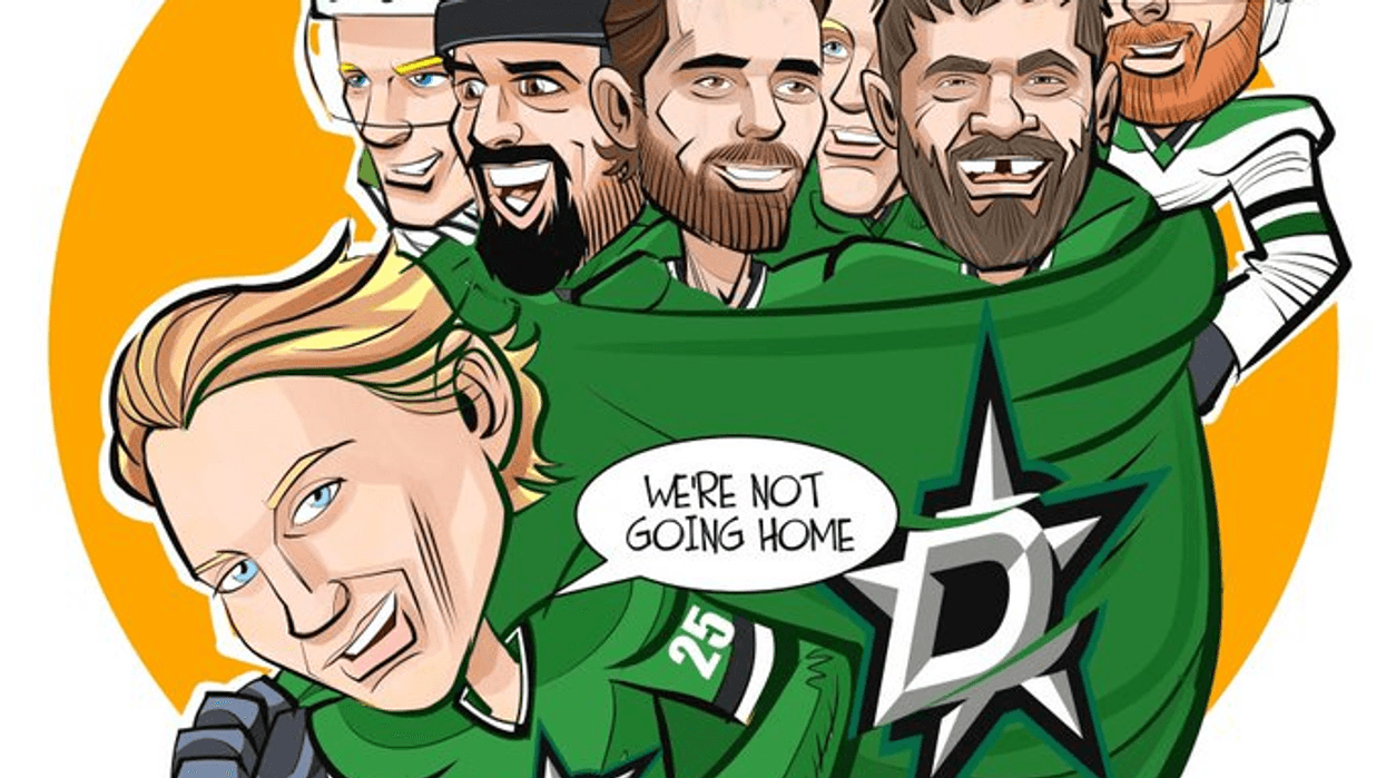 Sports cartoon