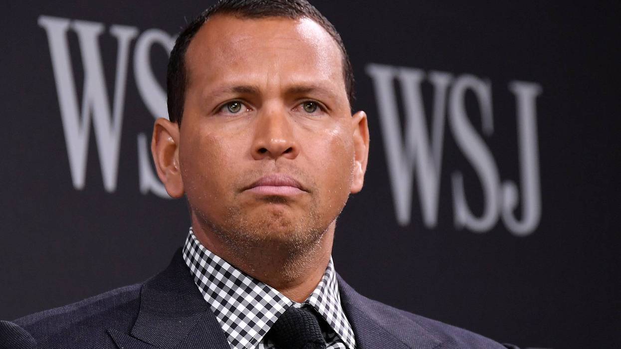 Sports commentator and former professional baseball player Alex Rodriguez takes part in a panel during WSJ's The Future of Everything Festival at Spring Studios on May 8, 2018 in New York City.