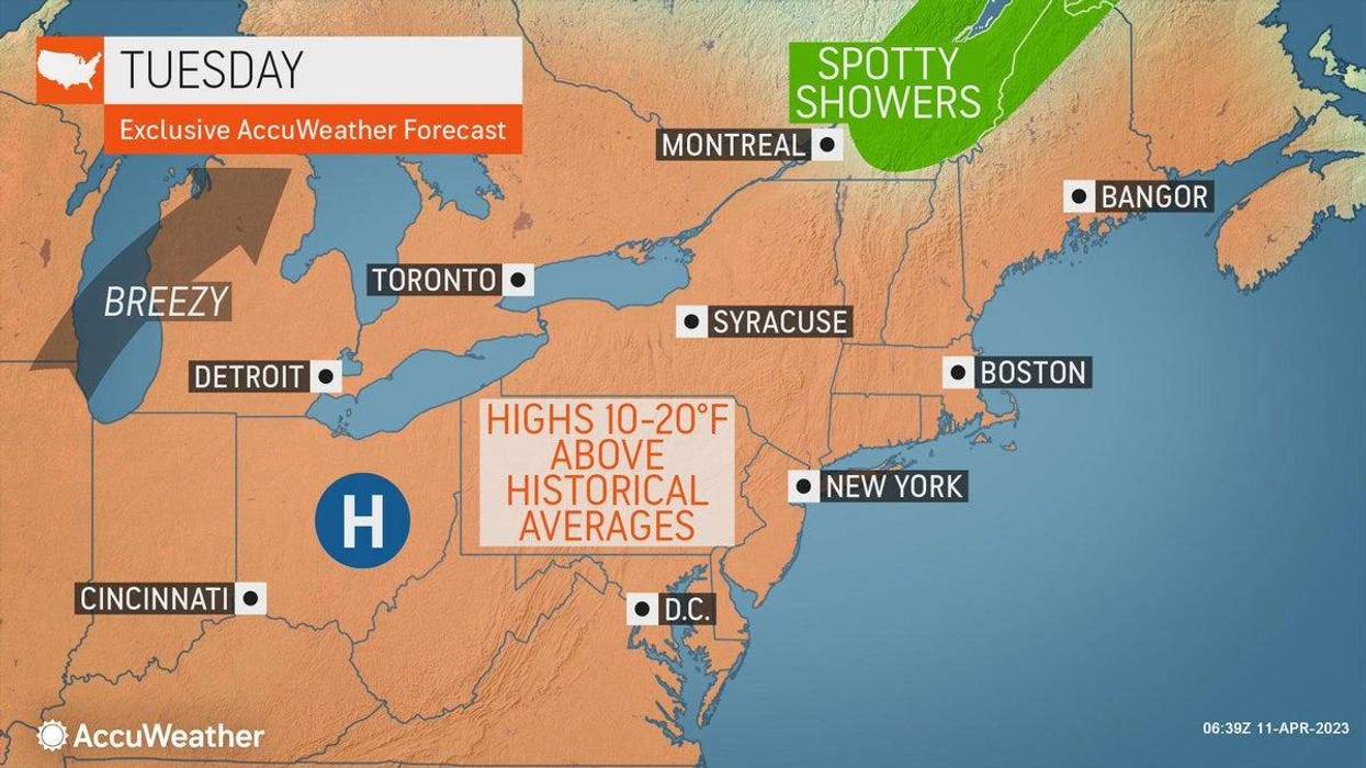 Spring has sprung! Unseasonably warm temperatures are expected climb near or into the 80s this week in Metro Detroit to the delight of residents weary of winter.
