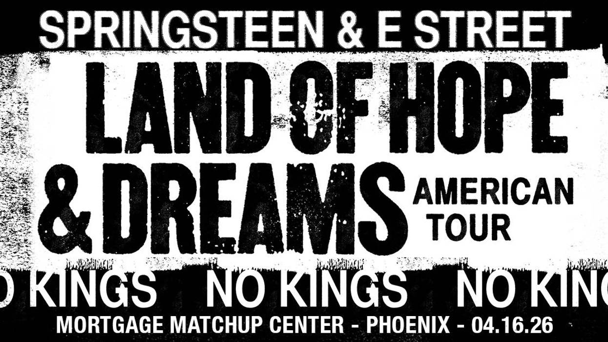 Springsteen & E Street: Land of Hope & Dreams American Tour poster, Phoenix, 04.16.26.