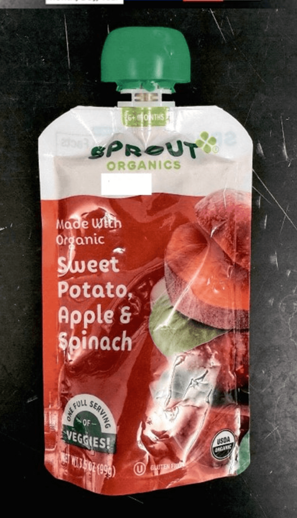 Sprout Organics has initiated a voluntary recall of one lot of Sprout Organics® Sweet Potato Apple and Spinach because it may contain elevated levels of lead.